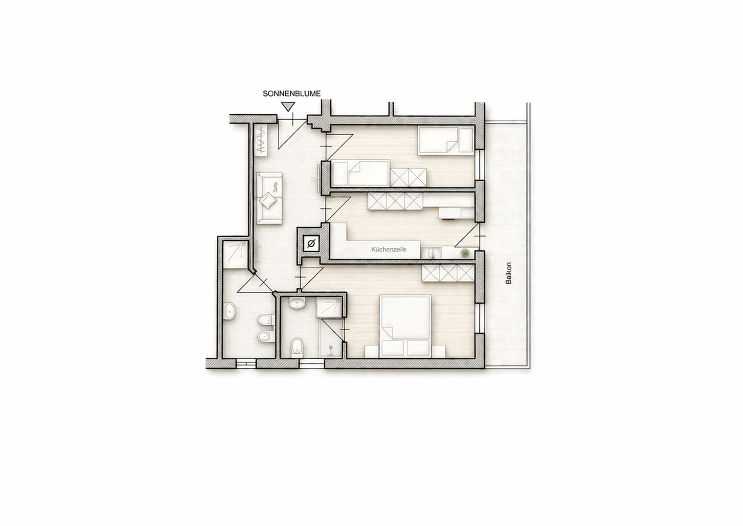 Bulandhof Urlaub am Bauernhof Sonnenblume